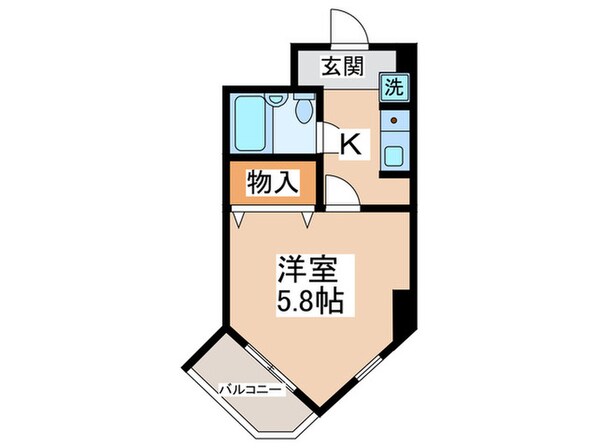 アーバンヒルズ多摩永山(401)の物件間取画像